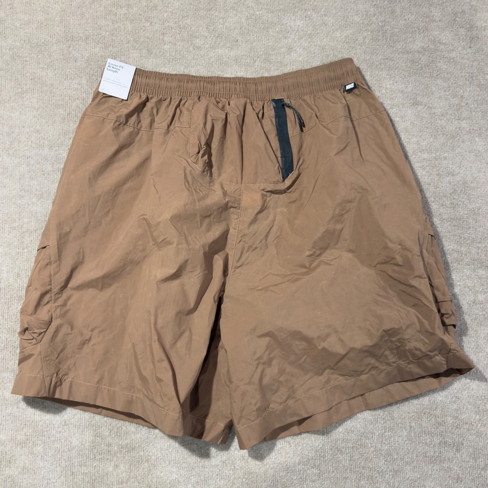 NIKE Mens Size XXL Tech Essentials Utility‎ Cargo Shorts Brown DM6484-256 - Picture 8 of 12